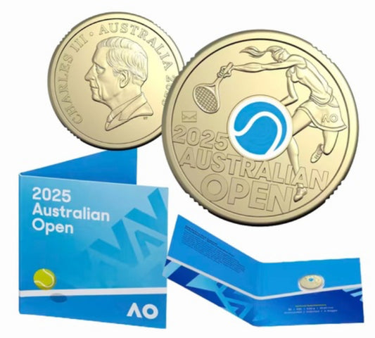 2025 Australian Open Women's $2 Envelope Privy Mark Coin – Sealed | Royal Australian Mint