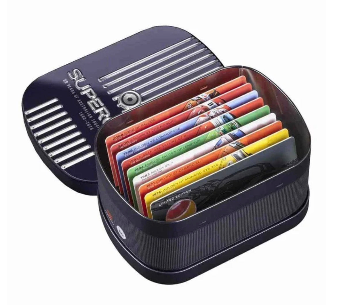 2020 Supercars 60 Years Nine-Coin 50 Cent Collection in Tin