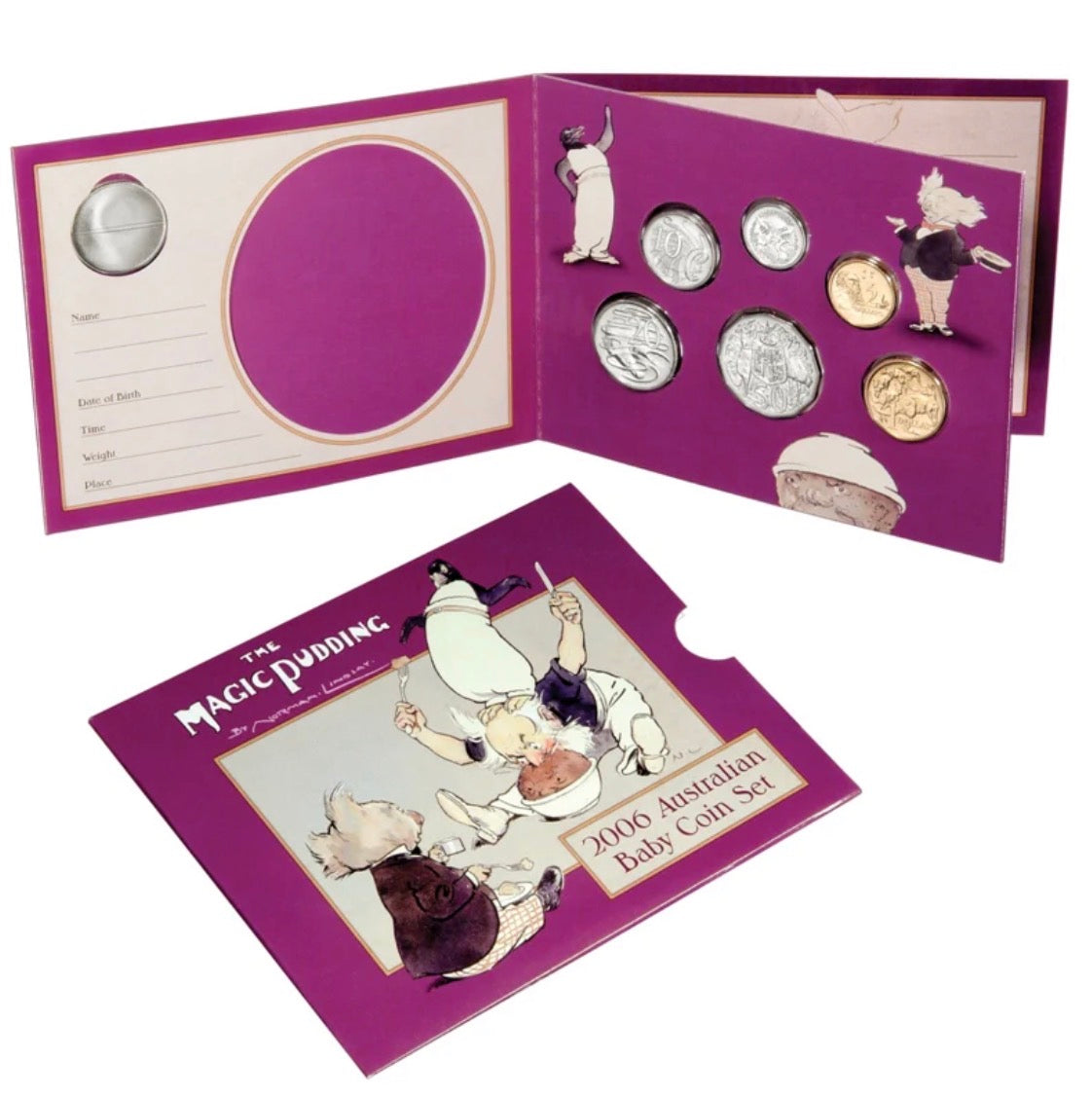 2006 Magic Pudding Baby Coin Set | Royal Australian Mint