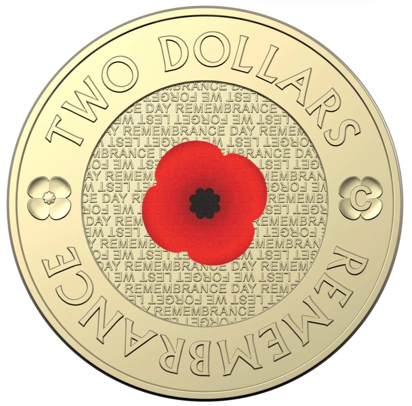 2022 Remembrance Day 'C' Mintmark $2 Coin on Card | Royal Australian Mint