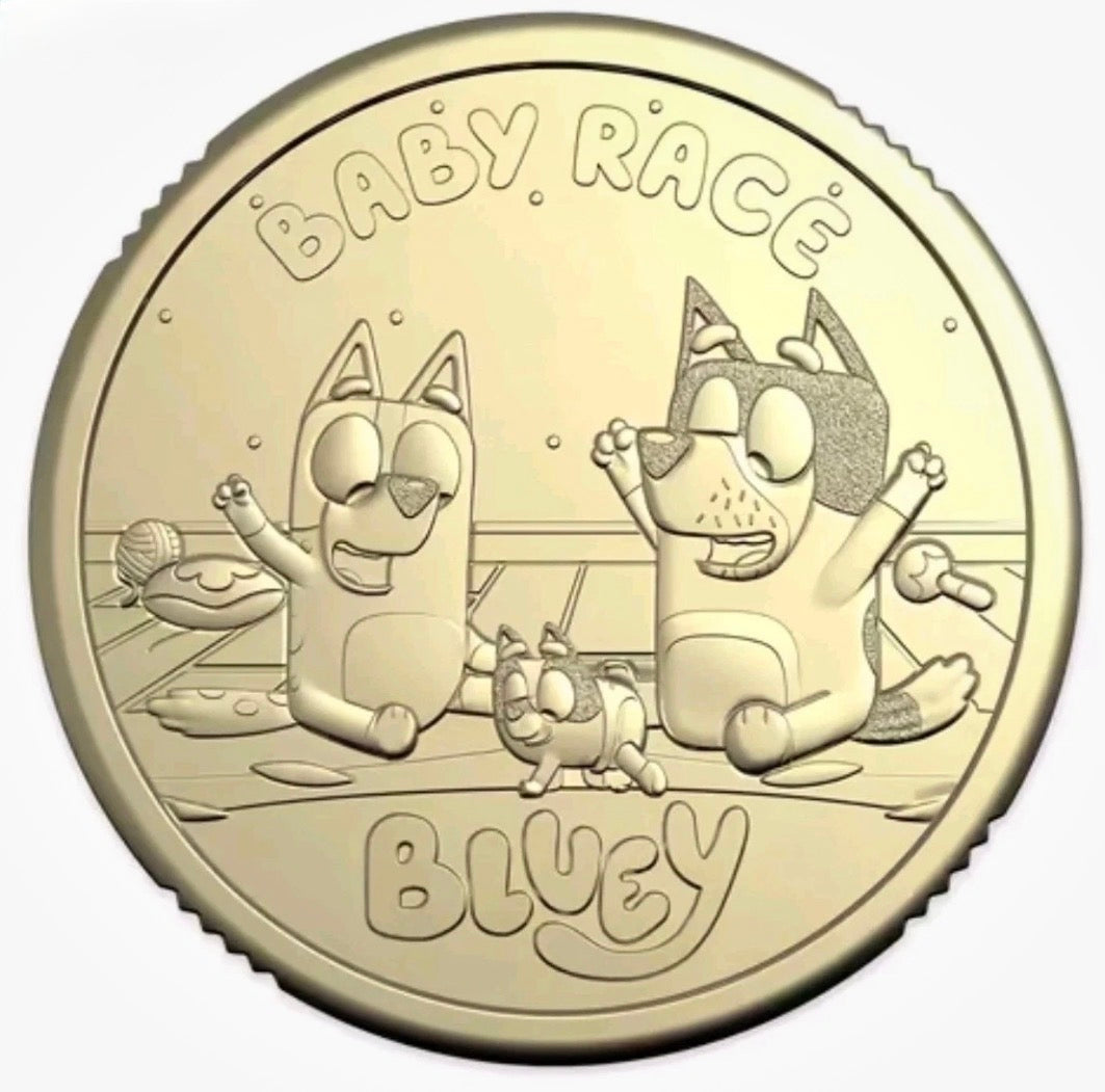 2026 Bluey & Bingo $2 Unopened Coin Roll, Collector Album & Till Change Coin Set | Royal Australian Mint
