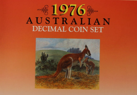 1976 Australian Uncirculated Decimal Coin Set | Sherwood