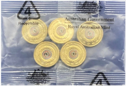 2021 Indigenous Military Service $2 RAM Bag | Royal Australian Mint