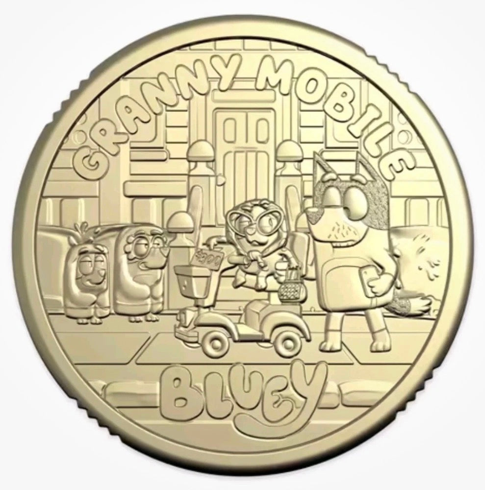 2026 Bluey & Bingo $2 Unopened Coin Roll, Collector Album & Till Change Coin Set | Royal Australian Mint