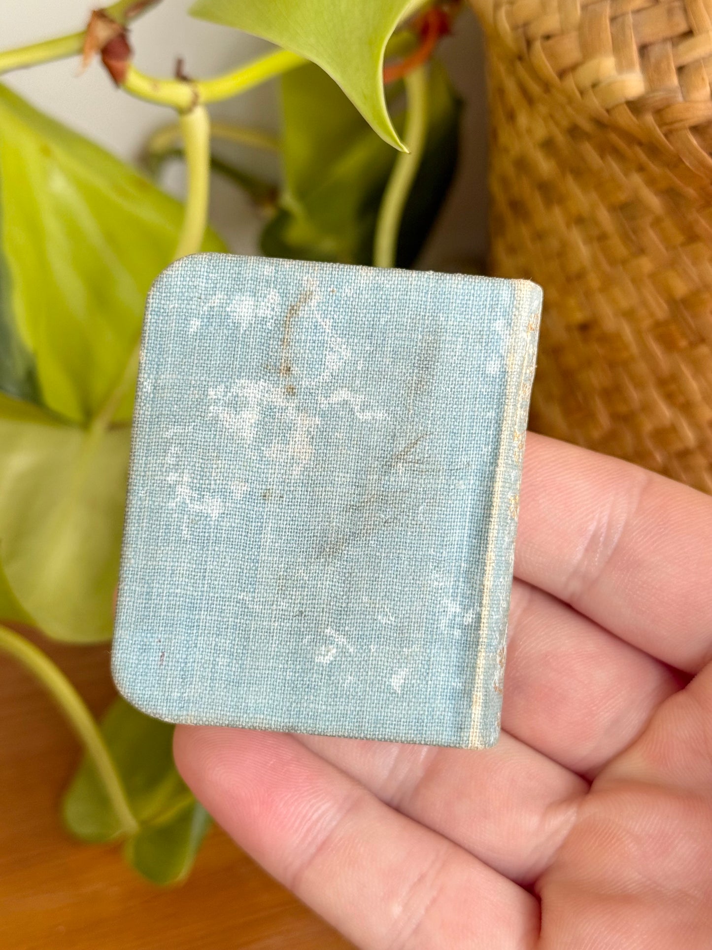 Royal Bijou Miniature Birthday Book | Hallmarked Silver Front | Chester 1906