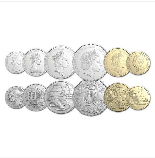 2024 Six Coin Uncirculated Set – Change of Monarch | Royal Australian Mint