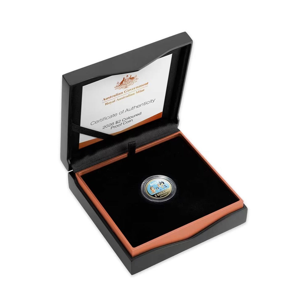 2026 Bluey AlBr $2 Proof Coin | Royal Australian Mint