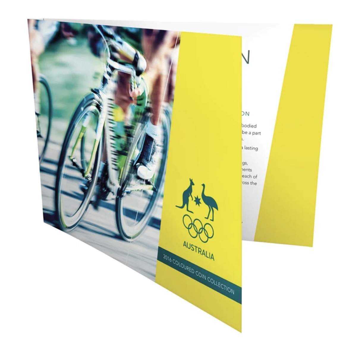 2016 Australian Olympic Team Coloured $2 Five-Coin Collection – Cycling Cover