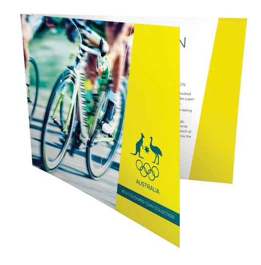 2016 Australian Olympic Team Coloured $2 Five-Coin Collection – Cycling Cover