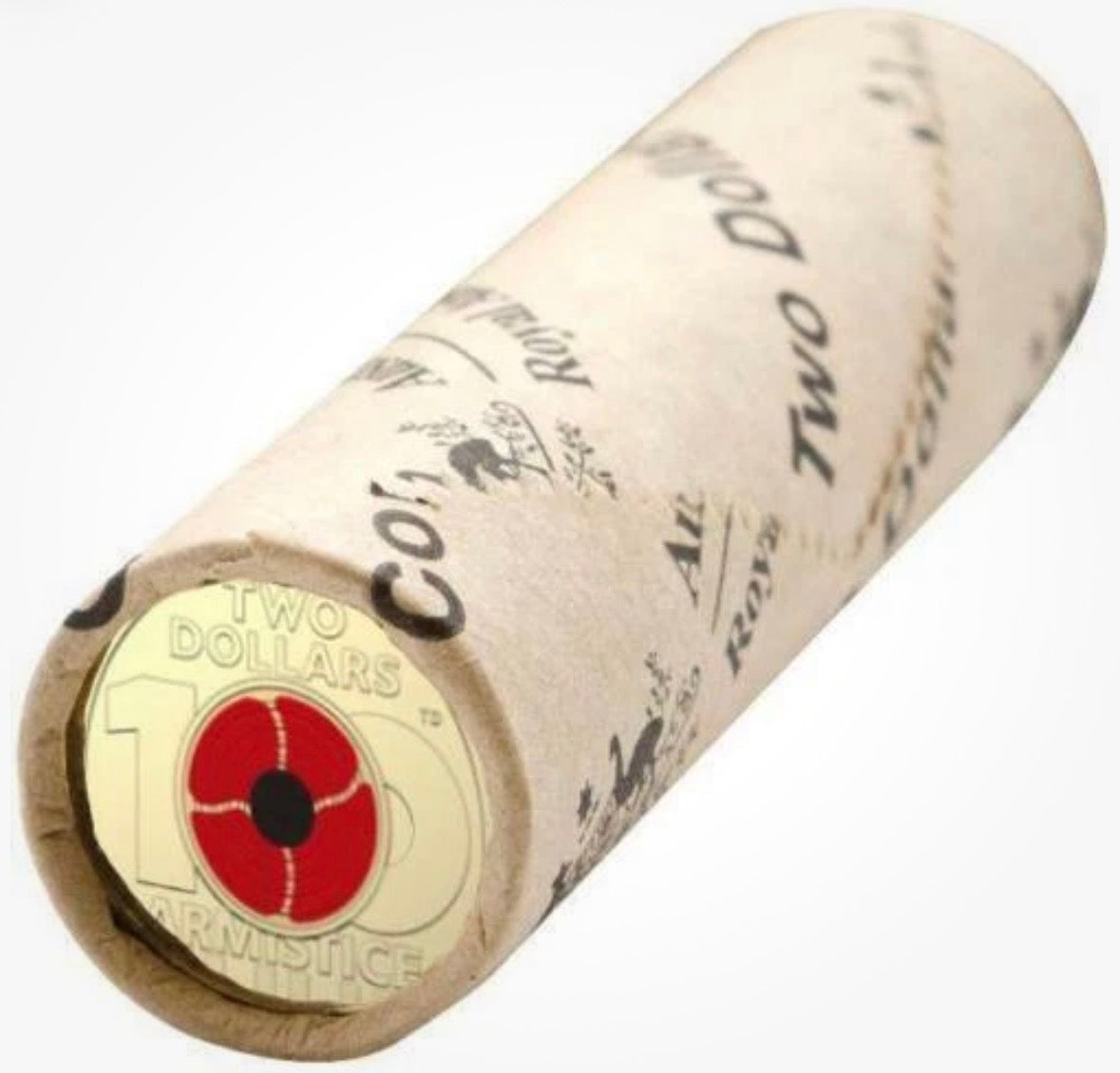 2018 100 Years of Armistice $2 Mint Roll | Royal Australian Mint