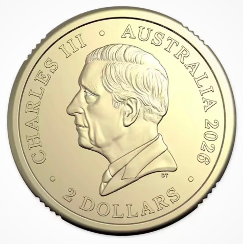 2026 Bluey & Bingo $2 Unopened Coin Roll, Collector Album & Till Change Coin Set | Royal Australian Mint