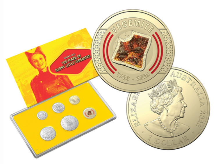 2023 Six Coin Uncirculated Year Set – 100 Years of Vegemite | Royal Australian Mint