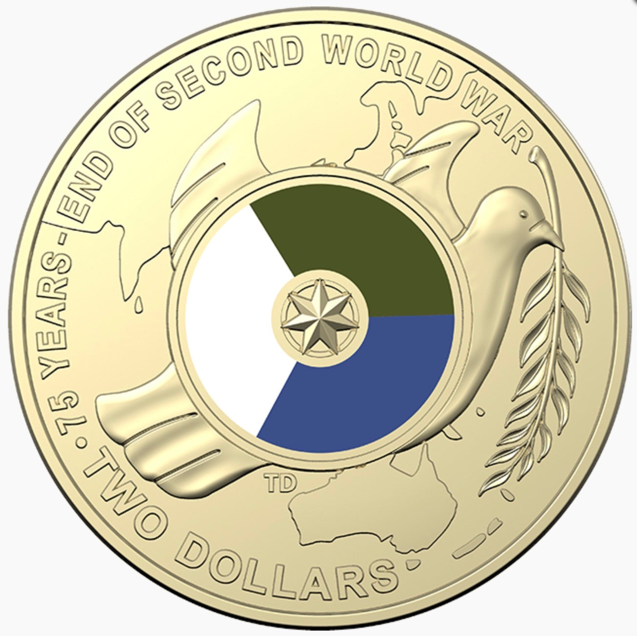 2020 75 Years End of the Second World War $2 RAM Bag | Royal Australian Mint