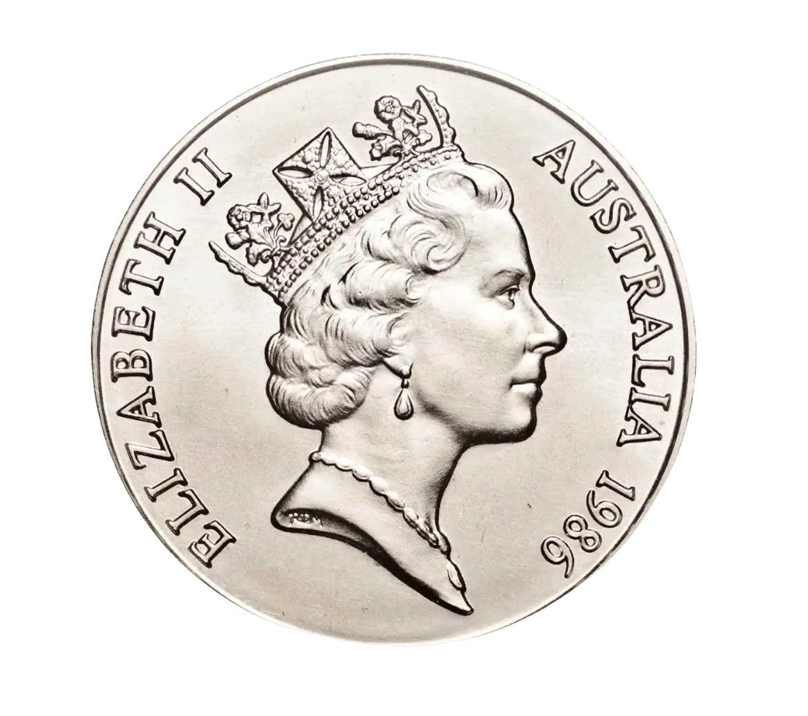 1986 South Australian Jubilee 150 $10 Silver Proof Coin