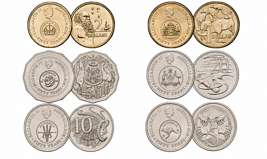 2016 Australian Decimal Changeover Coin Set | Complete 6 Coin Circulated Collection