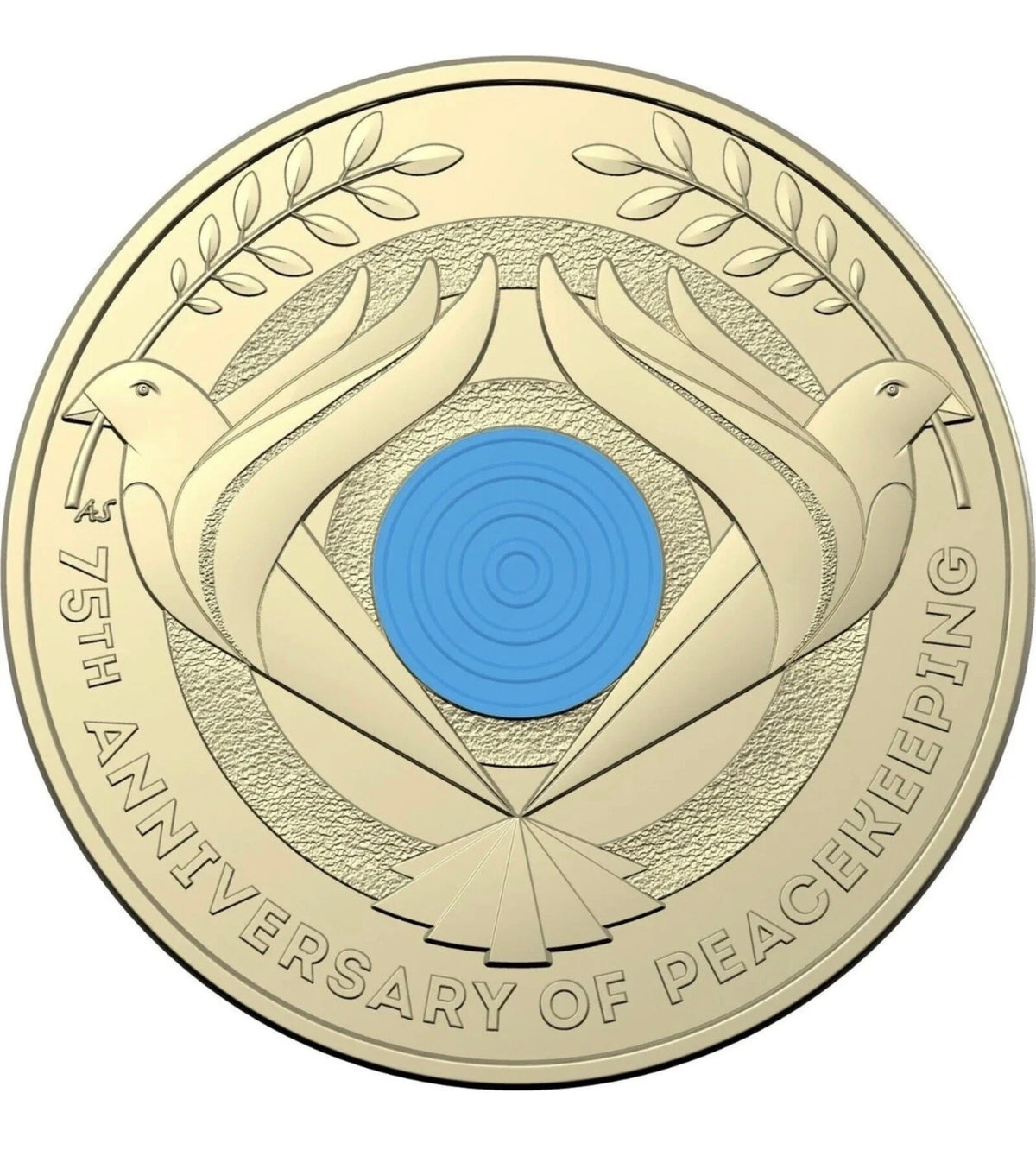 2022 Australian $2 Peacekeeping Coloured Uncirculated Coin – Premium Lighthouse Capsule