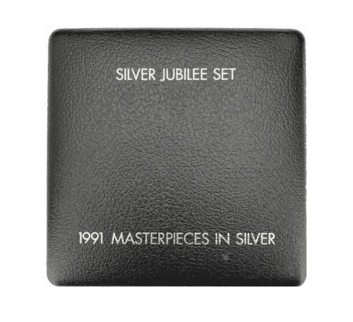 1991 Australian Masterpieces in Silver – 25th Anniversary of Decimal Currency Proof Set