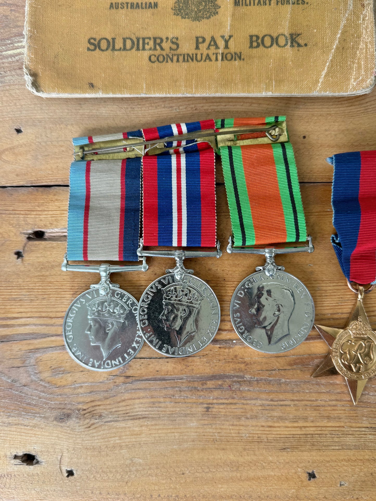 Australian WWI & WWII Father and Son Military Medal Group – Bruce Family