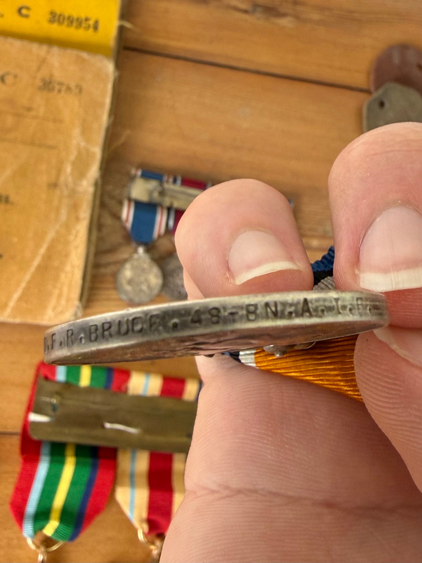 Australian WWI & WWII Father and Son Military Medal Group – Bruce Family