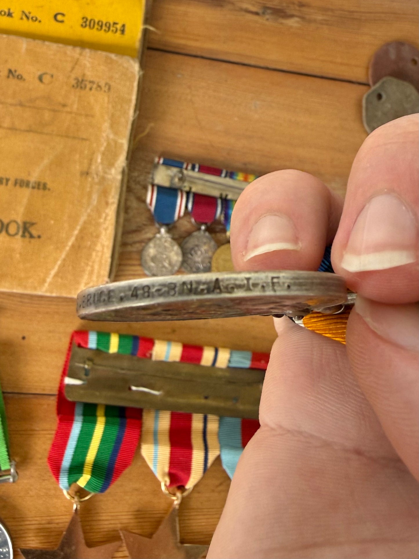 Australian WWI & WWII Father and Son Military Medal Group – Bruce Family