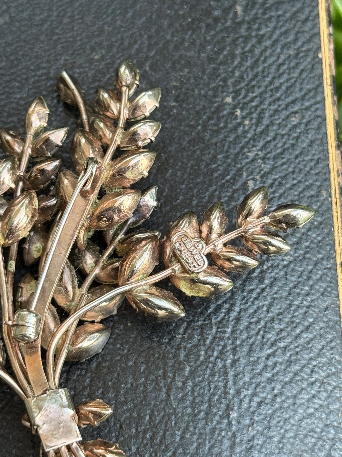 Fern Spray brooch by Donald Simpson for Jewelcrest