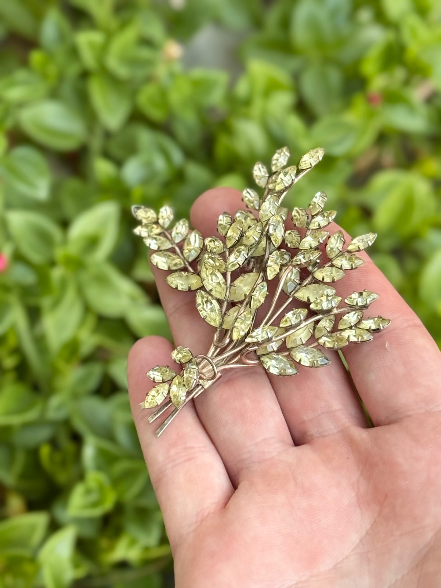 Fern Spray brooch by Donald Simpson for Jewelcrest